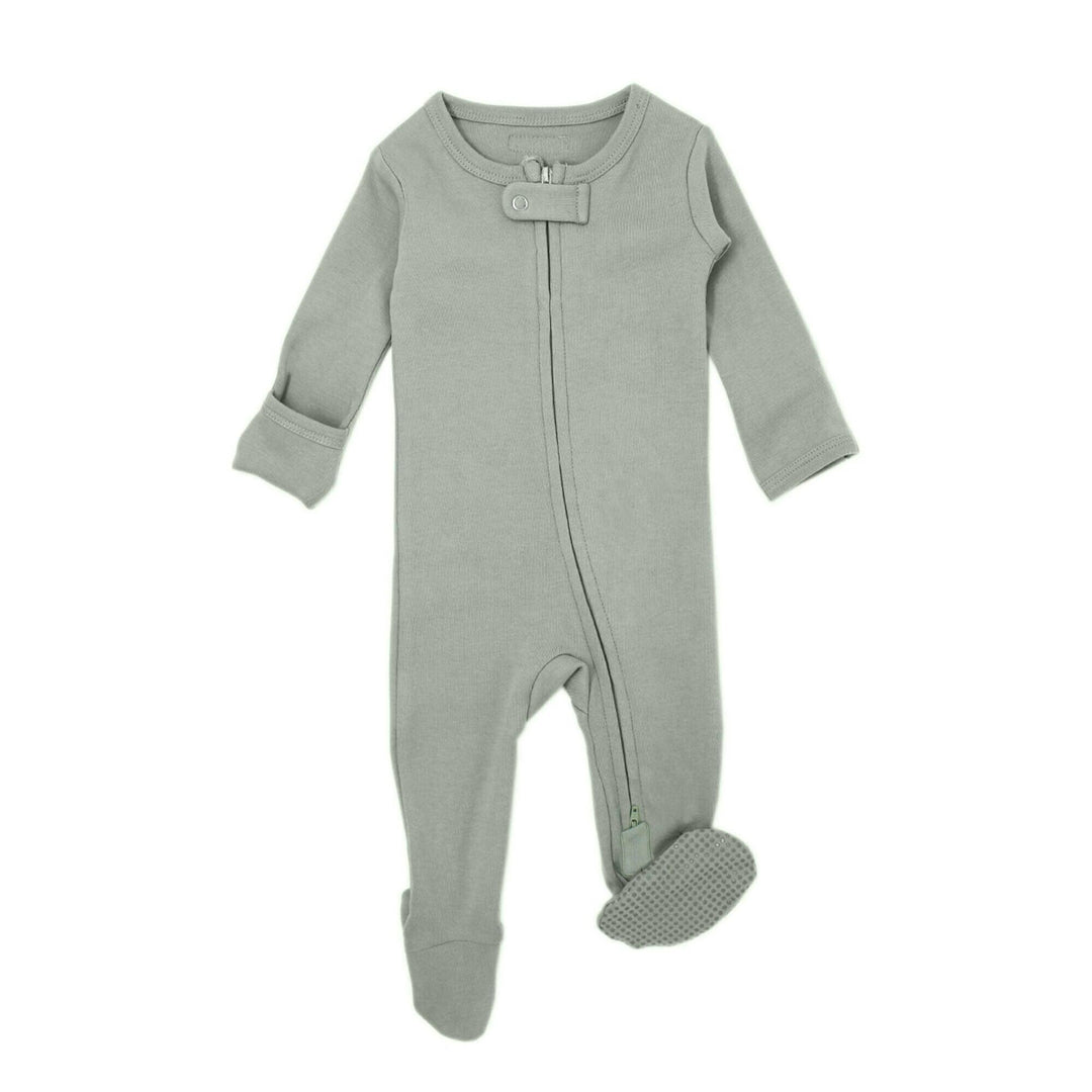 L'oved Baby - Organic Cotton Footie (Preemie/Newborn & 0-3 Months) - Pitter Patter Boutique