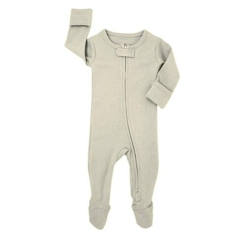 L'oved Baby - Organic Cotton Footie (Preemie/Newborn & 0-3 Months) - Pitter Patter Boutique