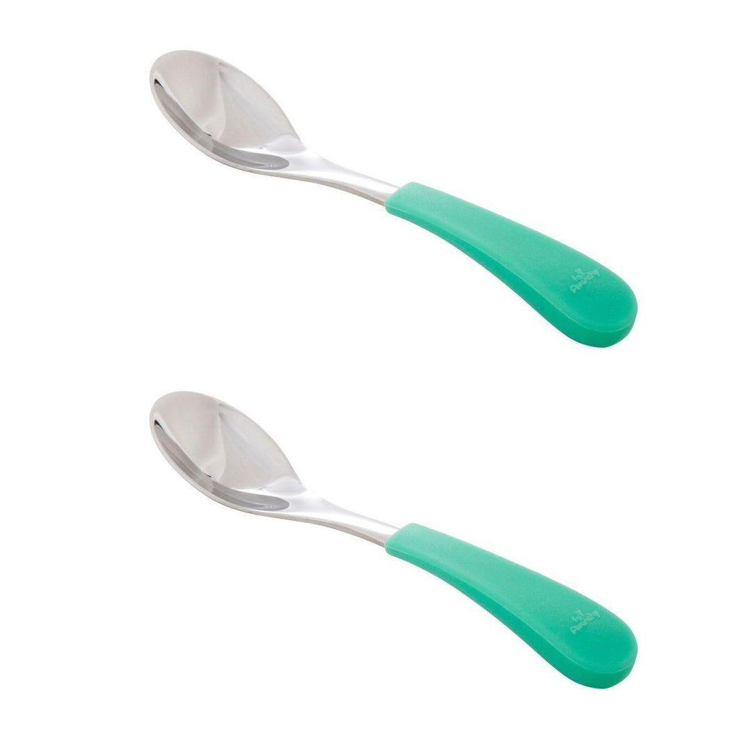 Stainless Steel Baby Spoons - 2 pack - Pitter Patter Boutique