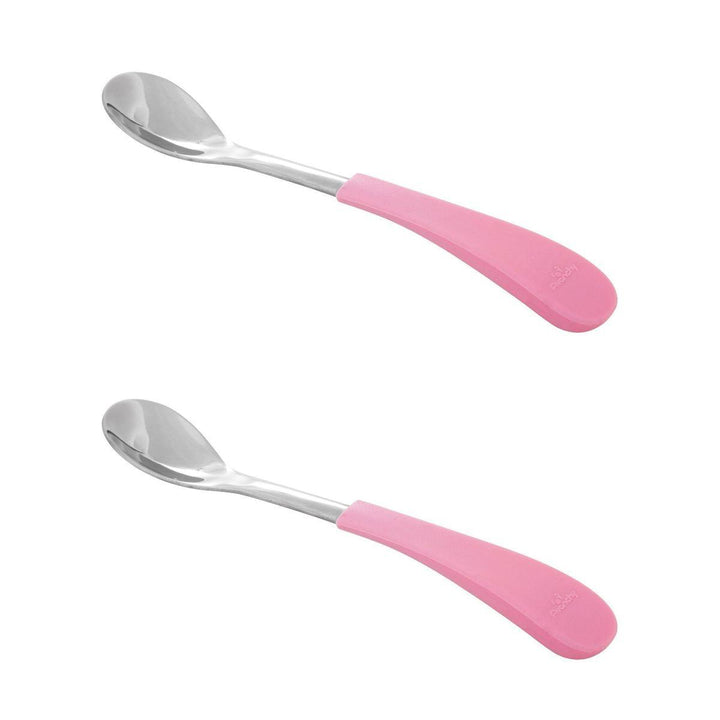 Stainless Steel Baby Spoons - 2 pack - Pitter Patter Boutique