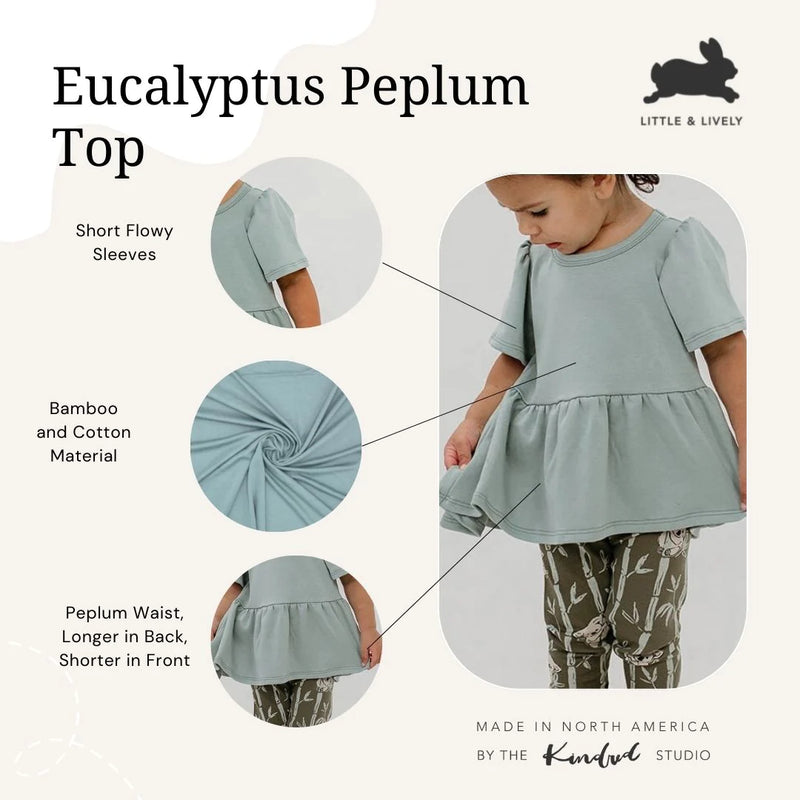 Little & Lively - Baby Peplum Top - Pitter Patter Boutique