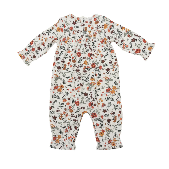 Angel Dear Smocked Romper - Pitter Patter Boutique