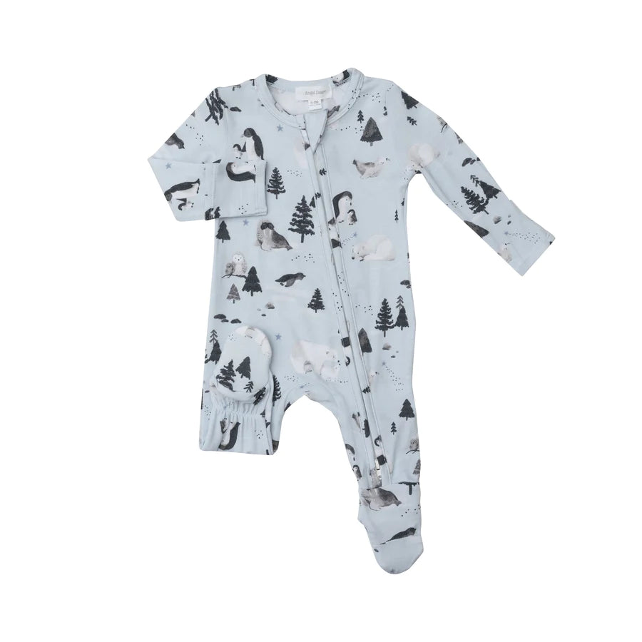 Angel Dear Bamboo Footies - Newborn & 0-3m - Pitter Patter Boutique