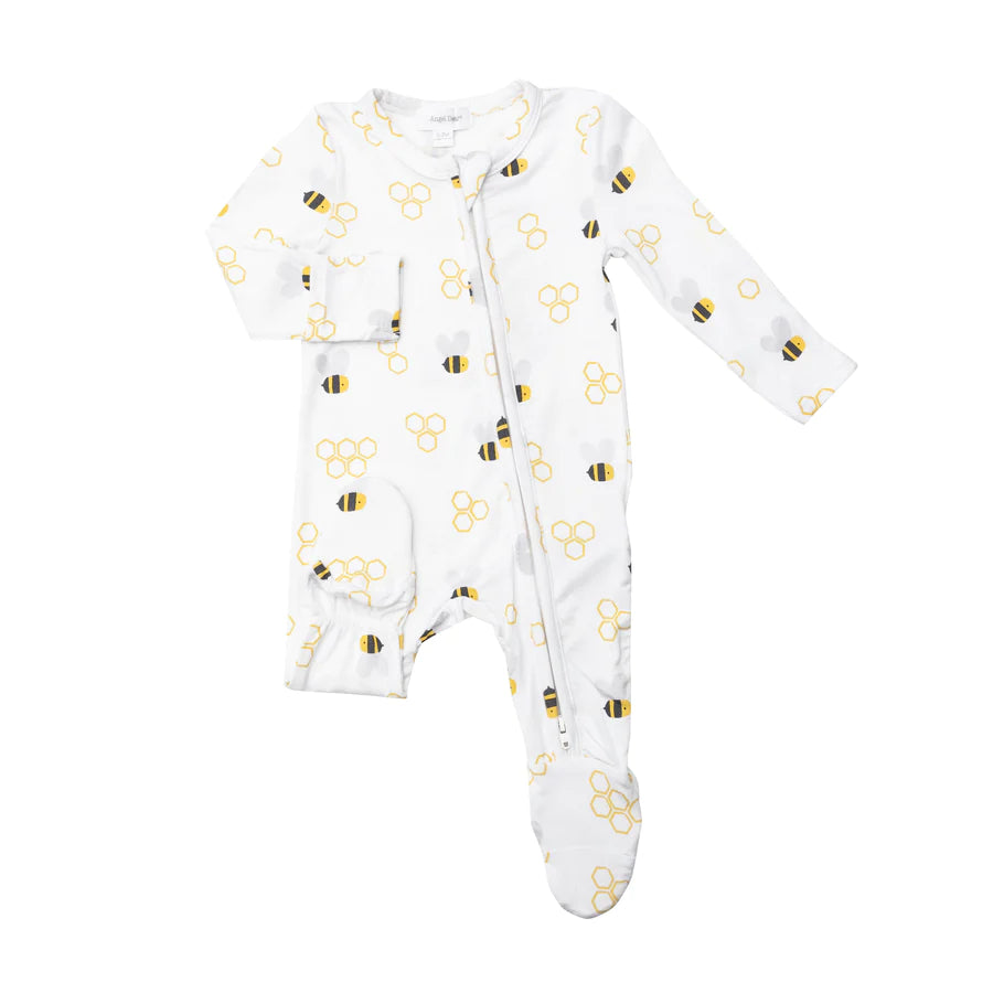 Angel Dear Bamboo Footies - Newborn & 0-3m - Pitter Patter Boutique