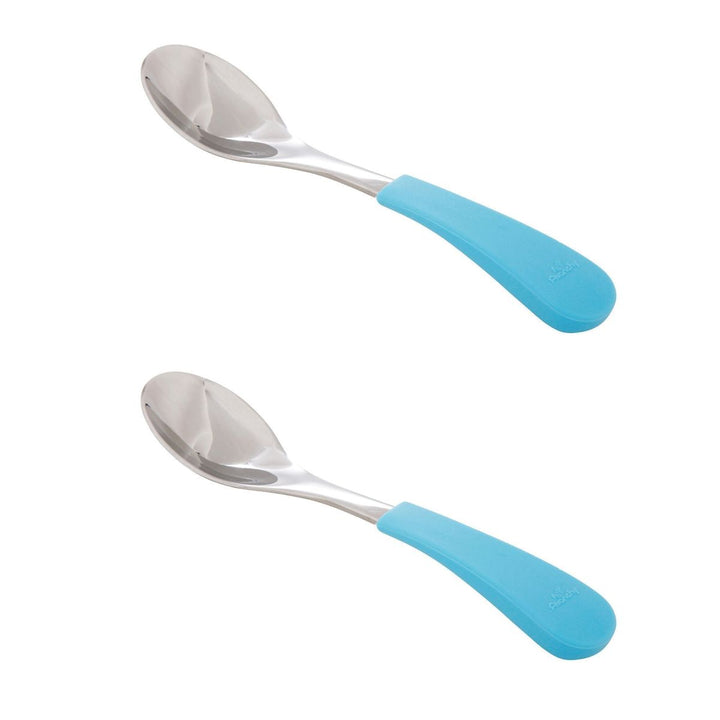 Stainless Steel Infant Spoons - 2 pack - Pitter Patter Boutique