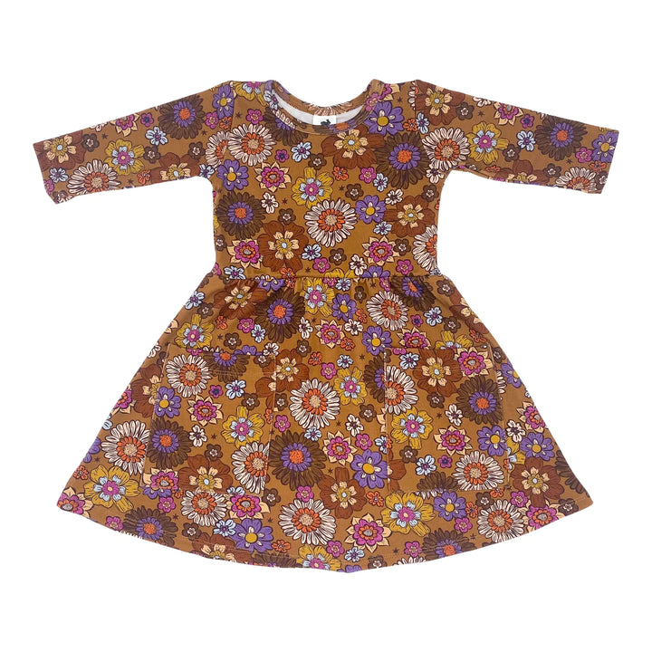 Little & Lively - Clementine Dress (1-6 Kids) - Pitter Patter Boutique