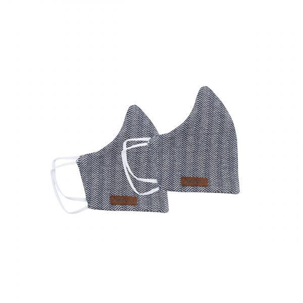 Organic Cotton Reuseable Face Masks (2 pack) - Pitter Patter Boutique