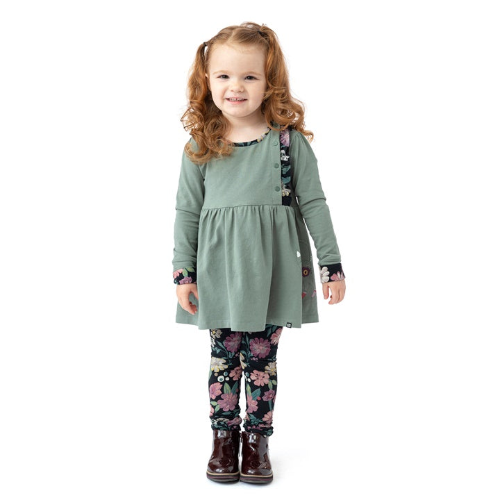Green Tunic - Pitter Patter Boutique