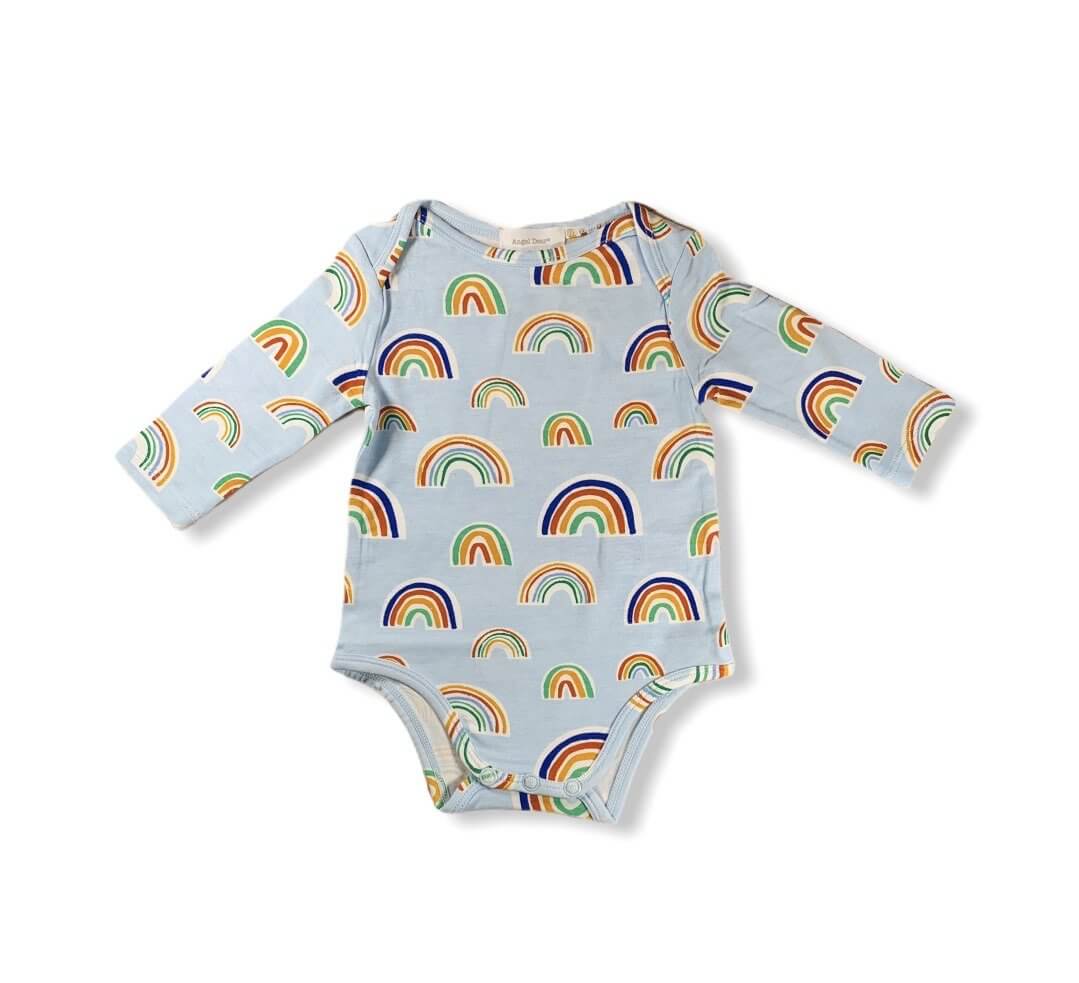 Angel Dear - Long Sleeve Bamboo Bodysuit - Pitter Patter Boutique