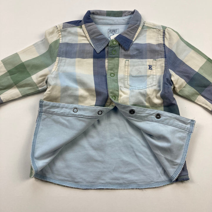 Esprit Button Shirt - Size 12-18 Months - Pitter Patter Boutique