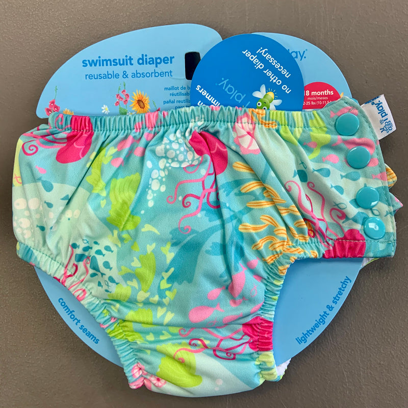 iPlay - Snap Reusable Absorbent Swim Diaper - Pitter Patter Boutique