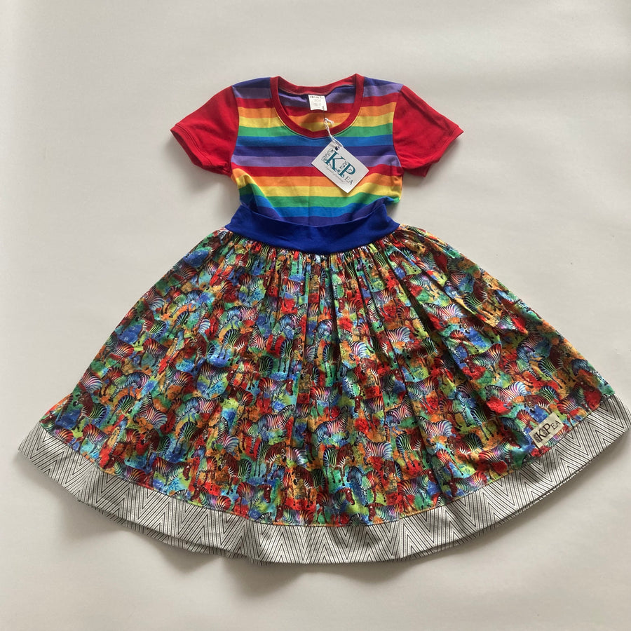 Kpea Cap Dress - Size 8 Youth - Pitter Patter Boutique