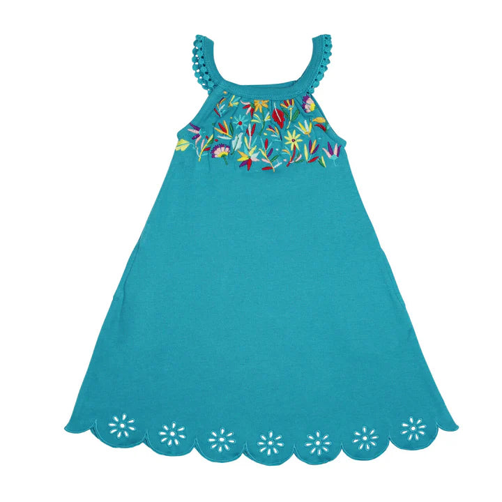 L'oved Baby - Embroidered Twirl Dress with Pockets - Pitter Patter Boutique