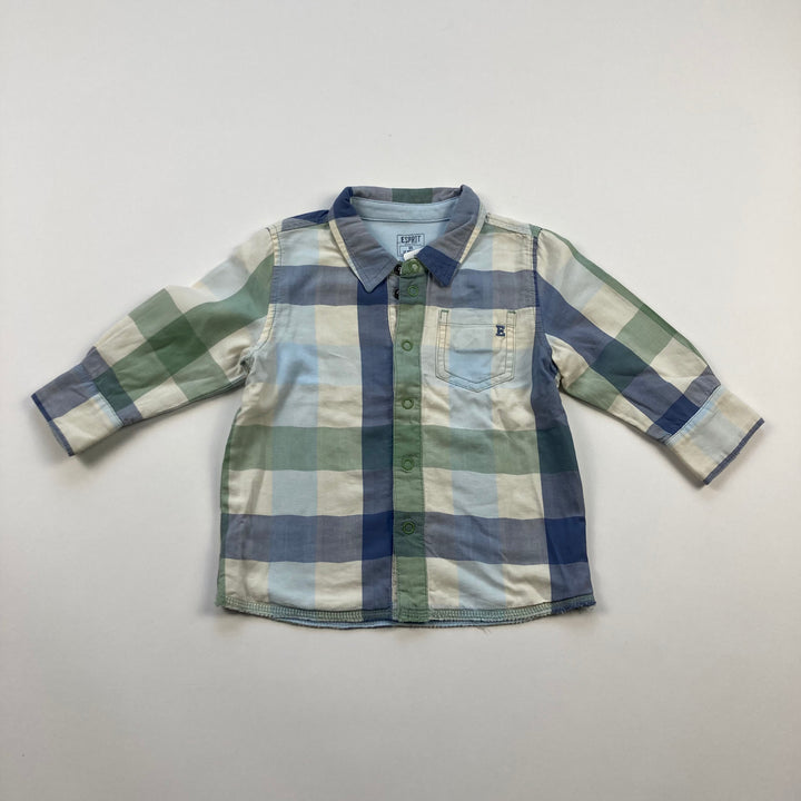 Esprit Button Shirt - Size 12-18 Months - Pitter Patter Boutique