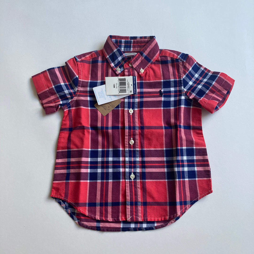 Ralph Lauren Polo Shirt - Size 18 Months - Pitter Patter Boutique