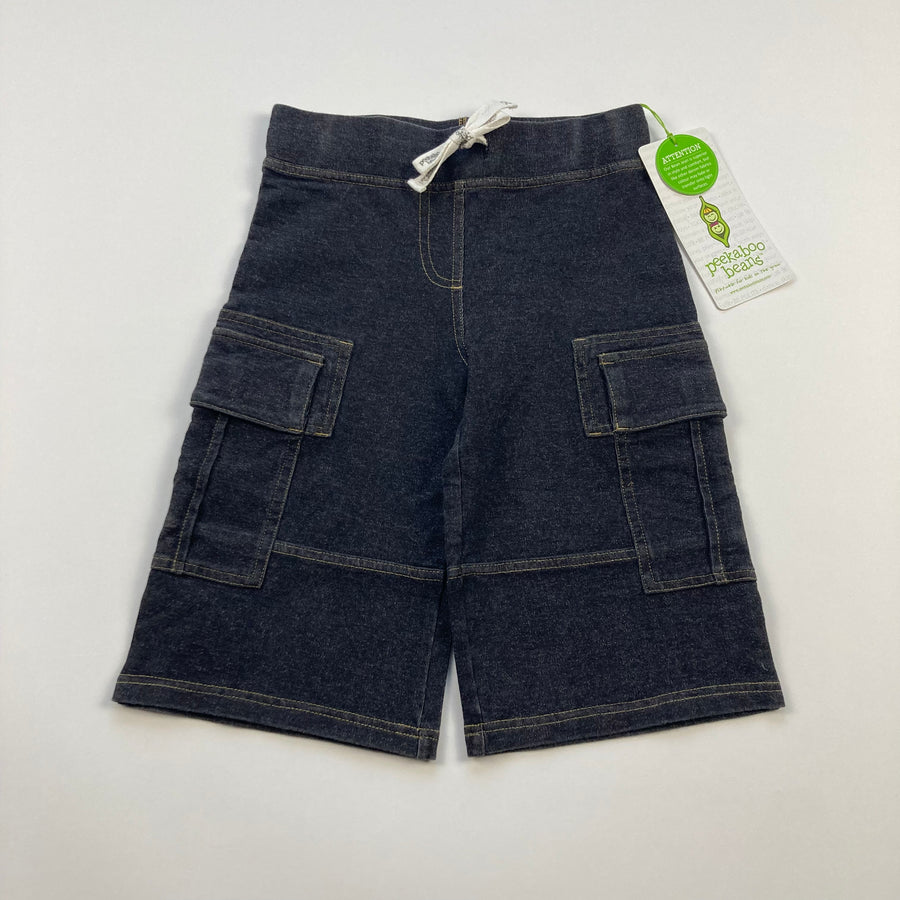 Peekaboo Beans Shorts - Size 6Y - Pitter Patter Boutique