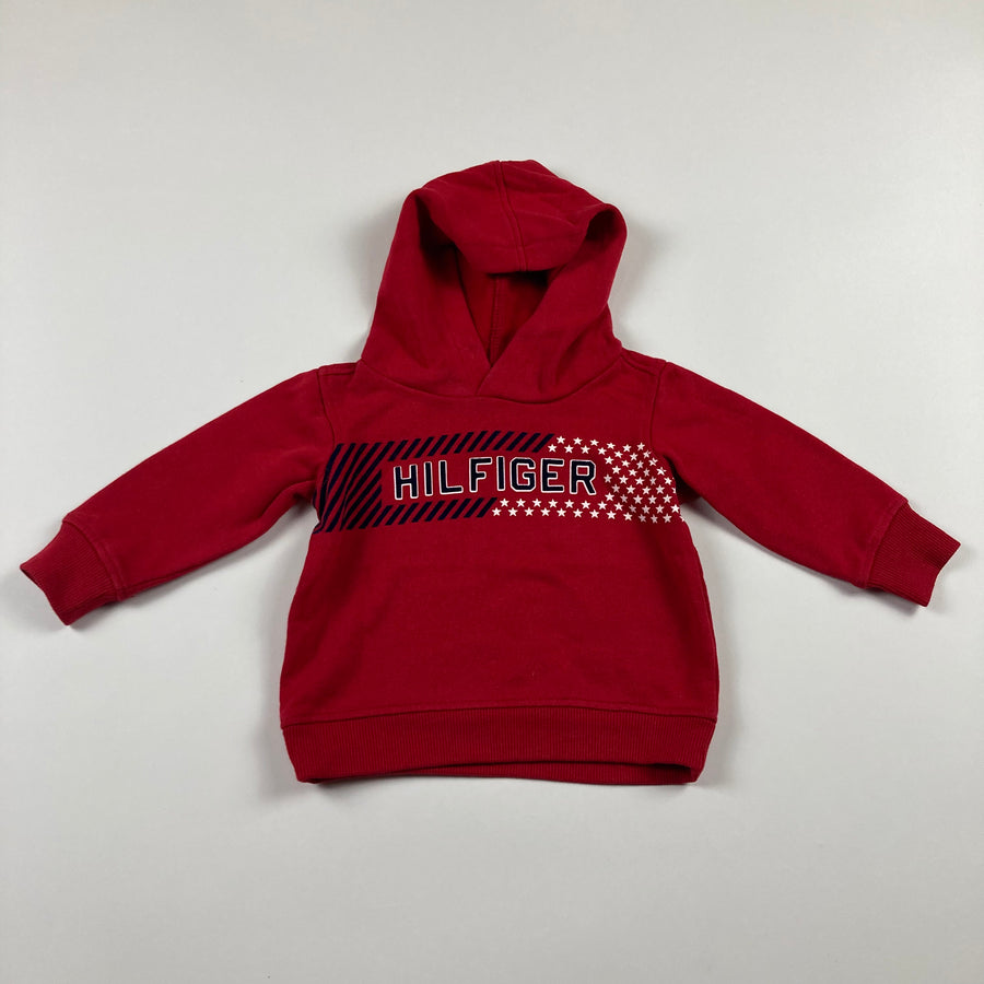 Tommy Hilfiger Hoodie - Size 12 Months - Pitter Patter Boutique