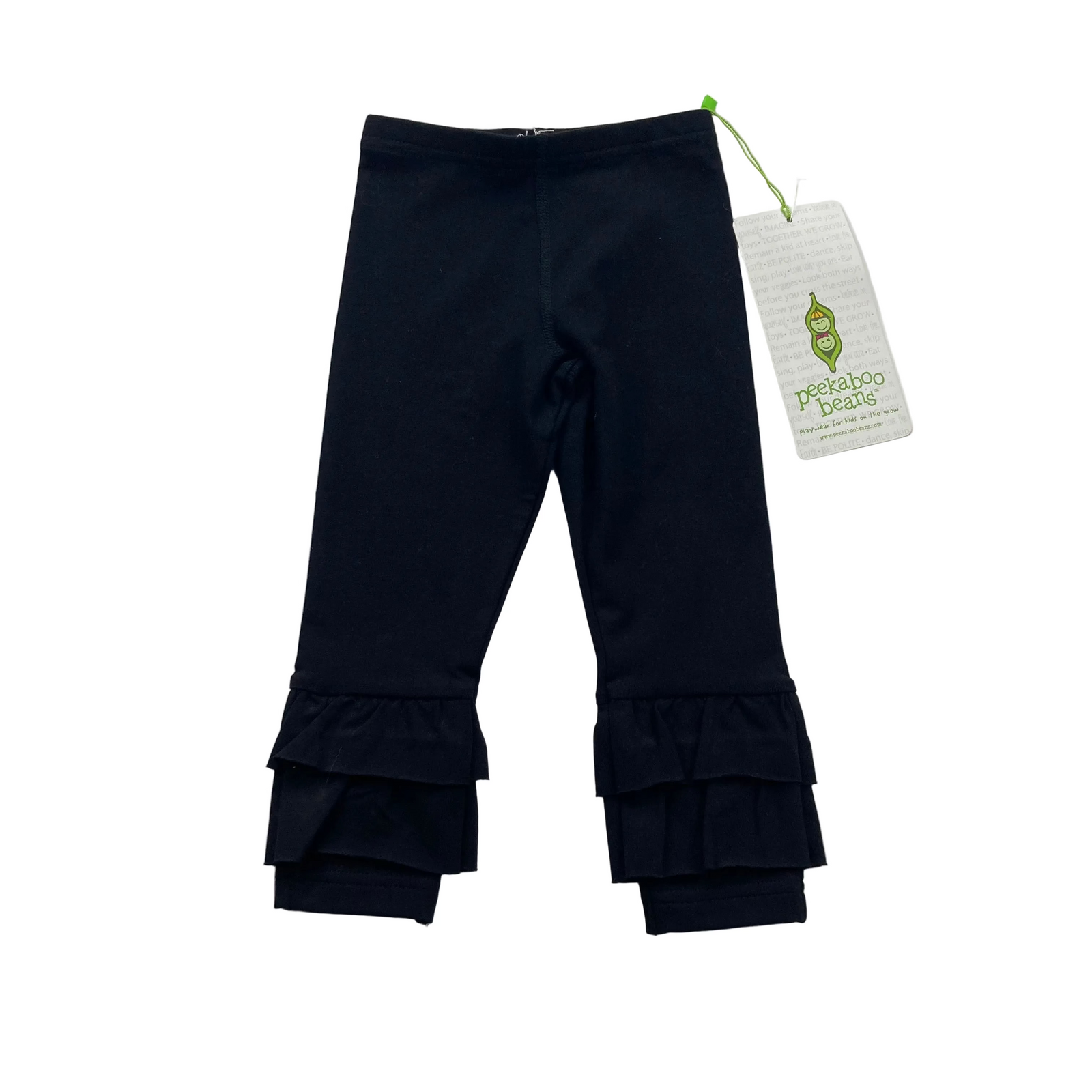 Peekaboo Beans Delight Leggings - Size 2 - Pitter Patter Boutique