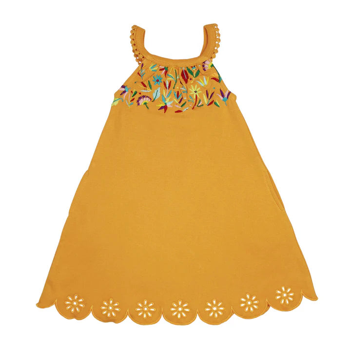 L'oved Baby - Embroidered Twirl Dress with Pockets - Pitter Patter Boutique