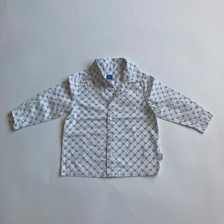 Mexx Dress Shirt - Size 12-18 Months - Pitter Patter Boutique