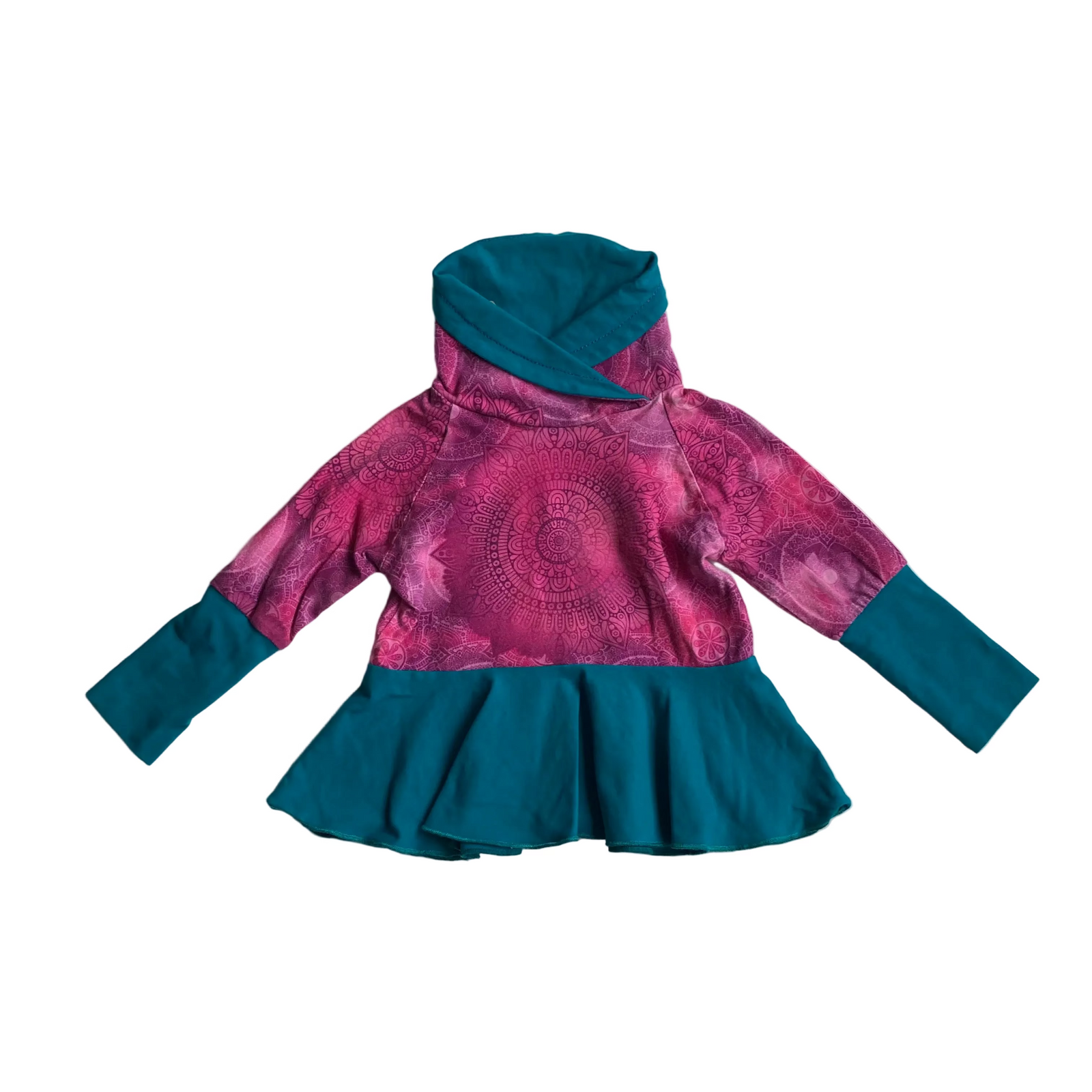 Hand Made Long Sleeve Top - Size 2T - Pitter Patter Boutique