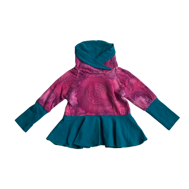 Hand Made Long Sleeve Top - Size 2T - Pitter Patter Boutique