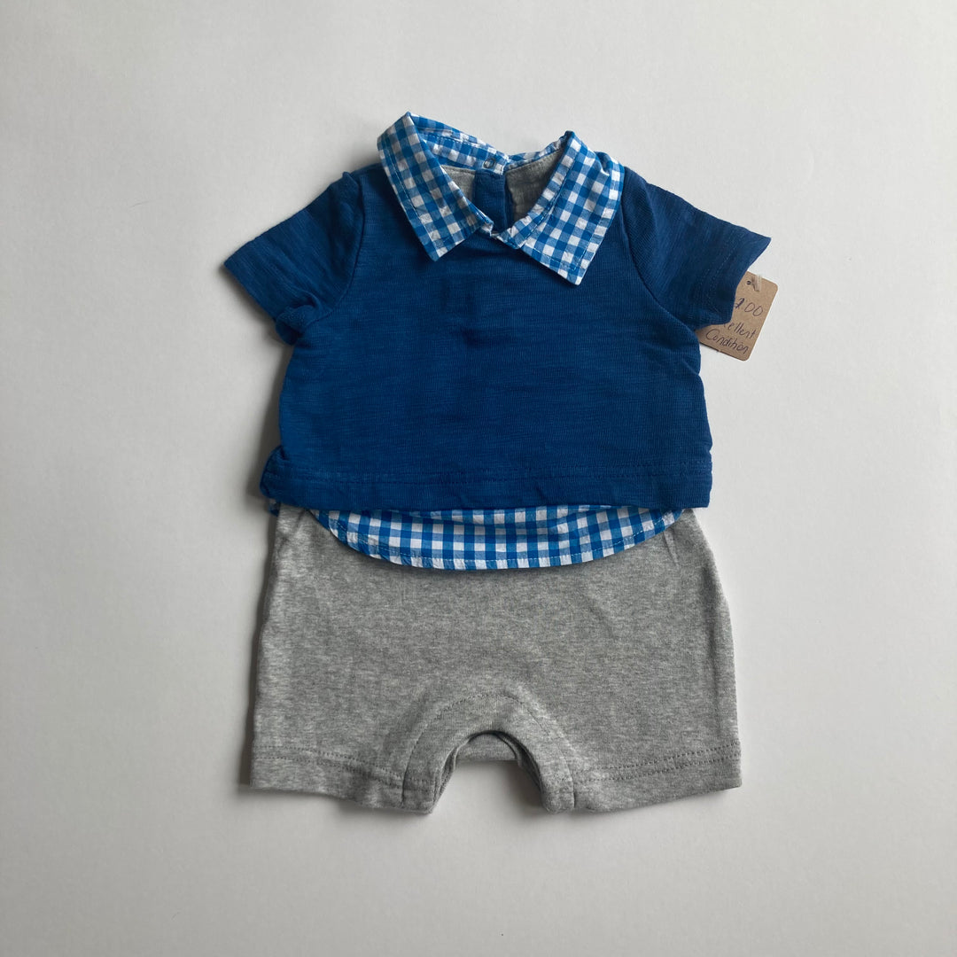 GAP Romper - Size 0-3 Months - Pitter Patter Boutique