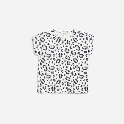 Cheetah Print Girl's T-Shirt - Pitter Patter Boutique