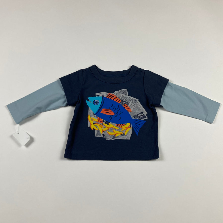 Tea Collection Long Sleeve T-Shirt - 3-6 Months - Pitter Patter Boutique