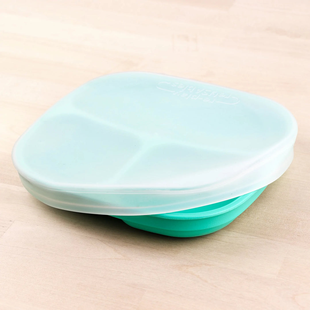 Replay - 7" Divided/Flat Plate Silicone Lid - Pitter Patter Boutique