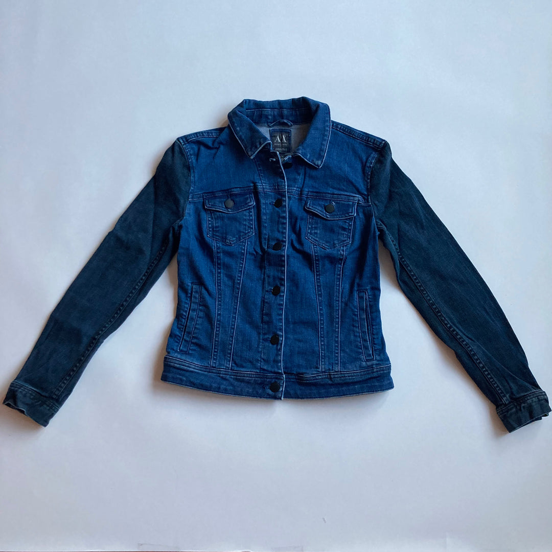 Armani Exchange Jean Jacket - Size Women's Small - Pitter Patter Boutique