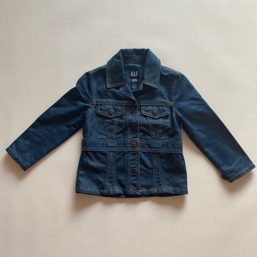 GAP Denim Jacket - Size XS (4-5) - Pitter Patter Boutique