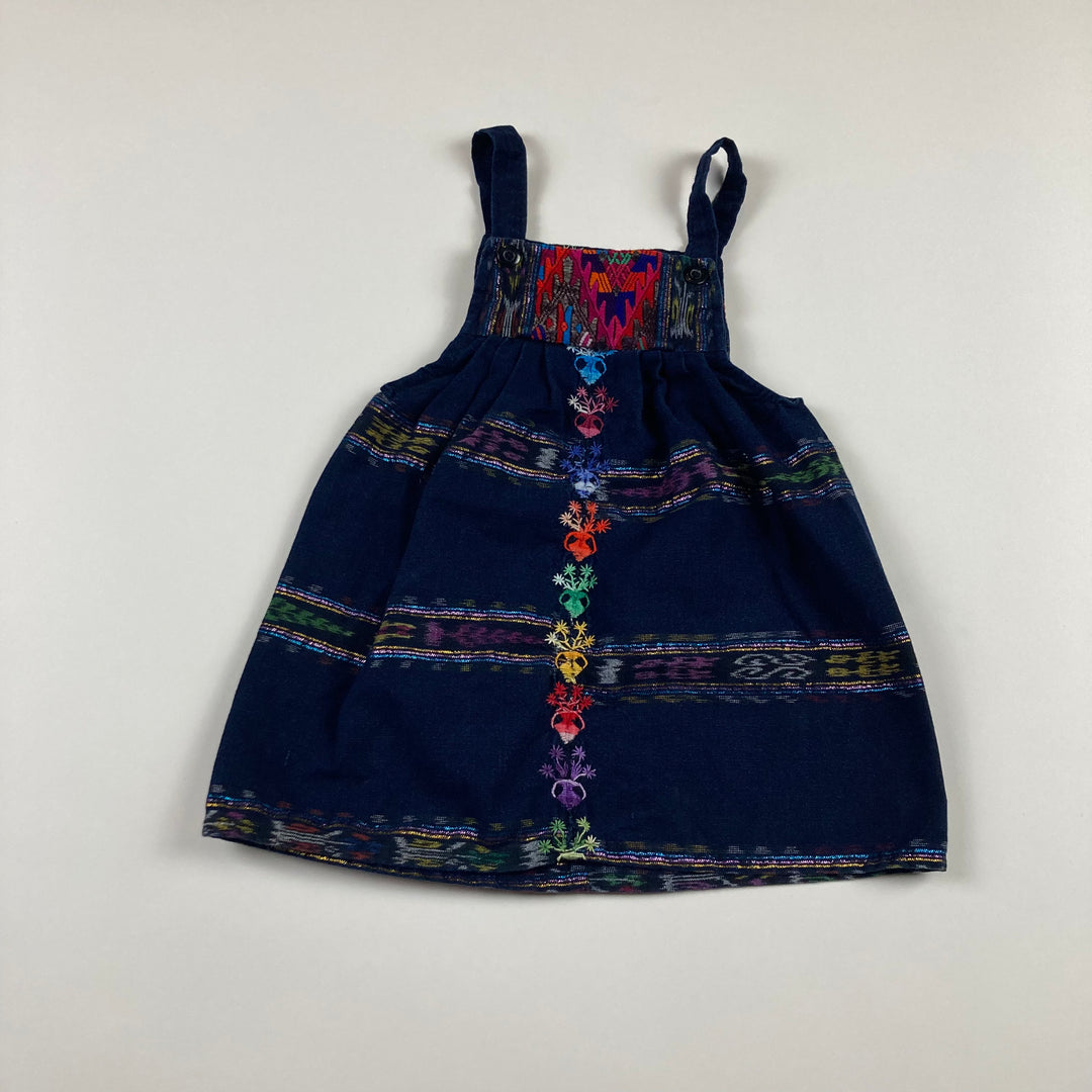 Hand Made Guatemalan Dress - Size 2T - Pitter Patter Boutique