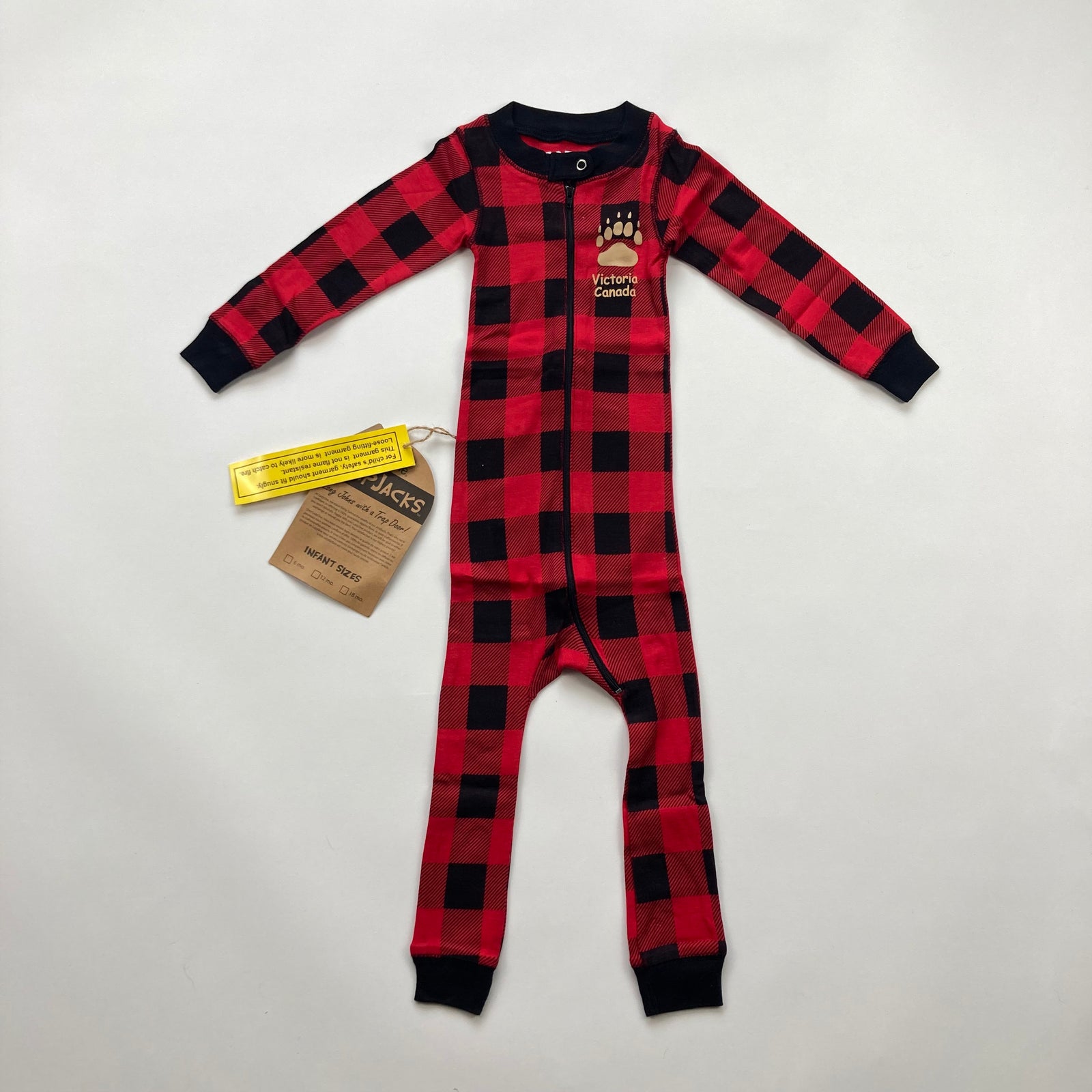 Lazy One One-Piece PJ's - Size 18 Months - Pitter Patter Boutique