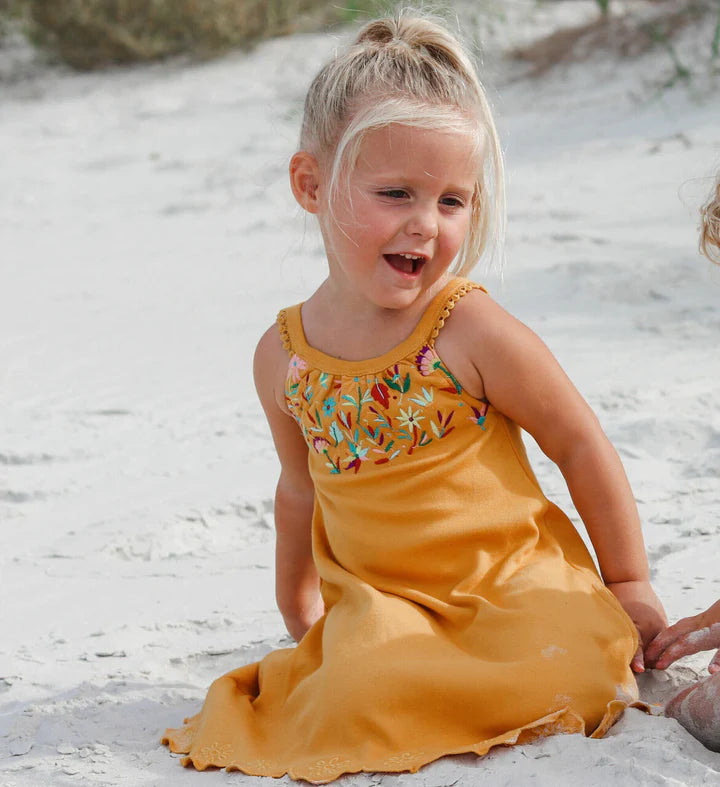 L'oved Baby - Embroidered Twirl Dress with Pockets - Pitter Patter Boutique