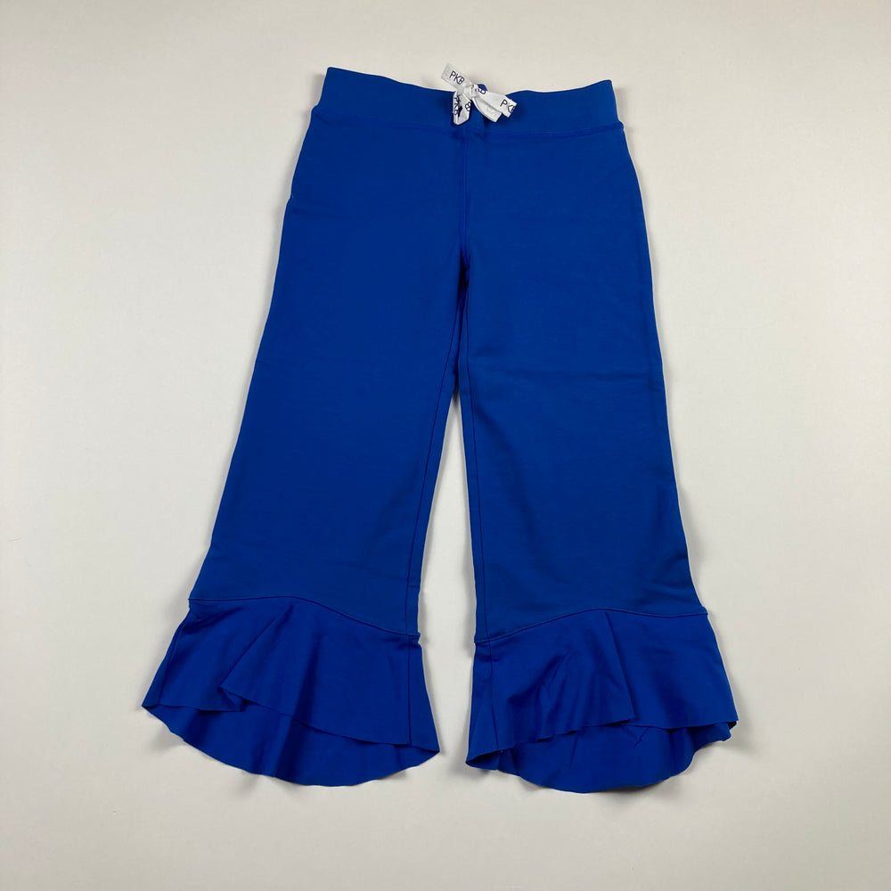 PK Beans Little Lady Capris - Cobalt - Pitter Patter Boutique