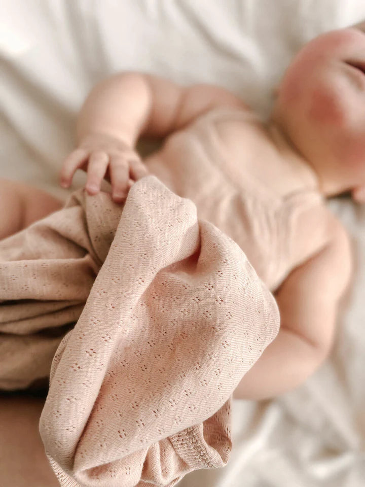 Pointelle Blanket - Pitter Patter Boutique