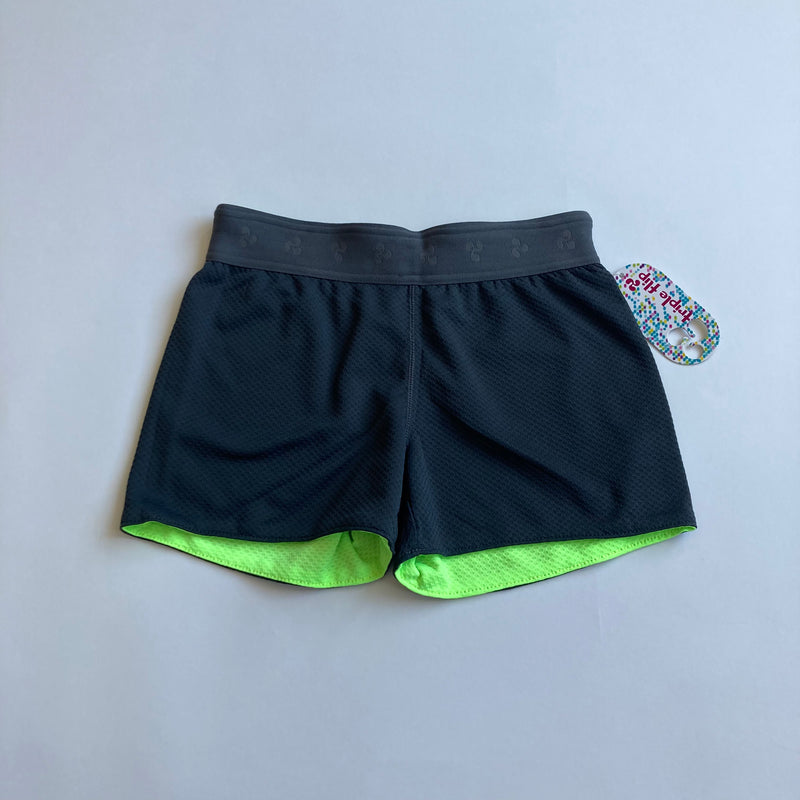 Triple Flip - Reversible Marathon Shorts - Pitter Patter Boutique