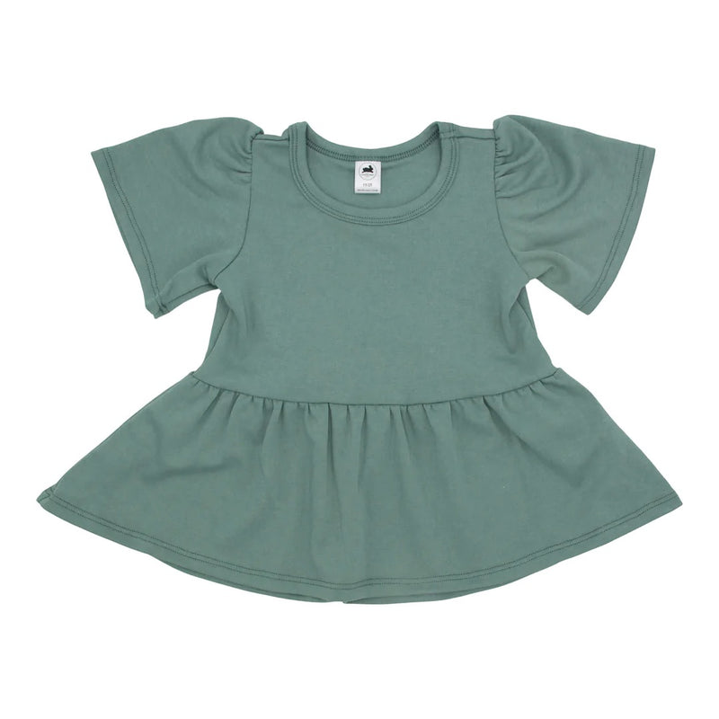 Little & Lively - Baby Peplum Top - Pitter Patter Boutique