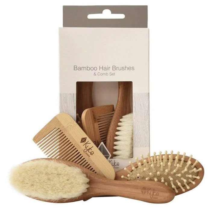 Kyte Baby Bamboo 3 Piece Hair & Comb Set - Pitter Patter Boutique