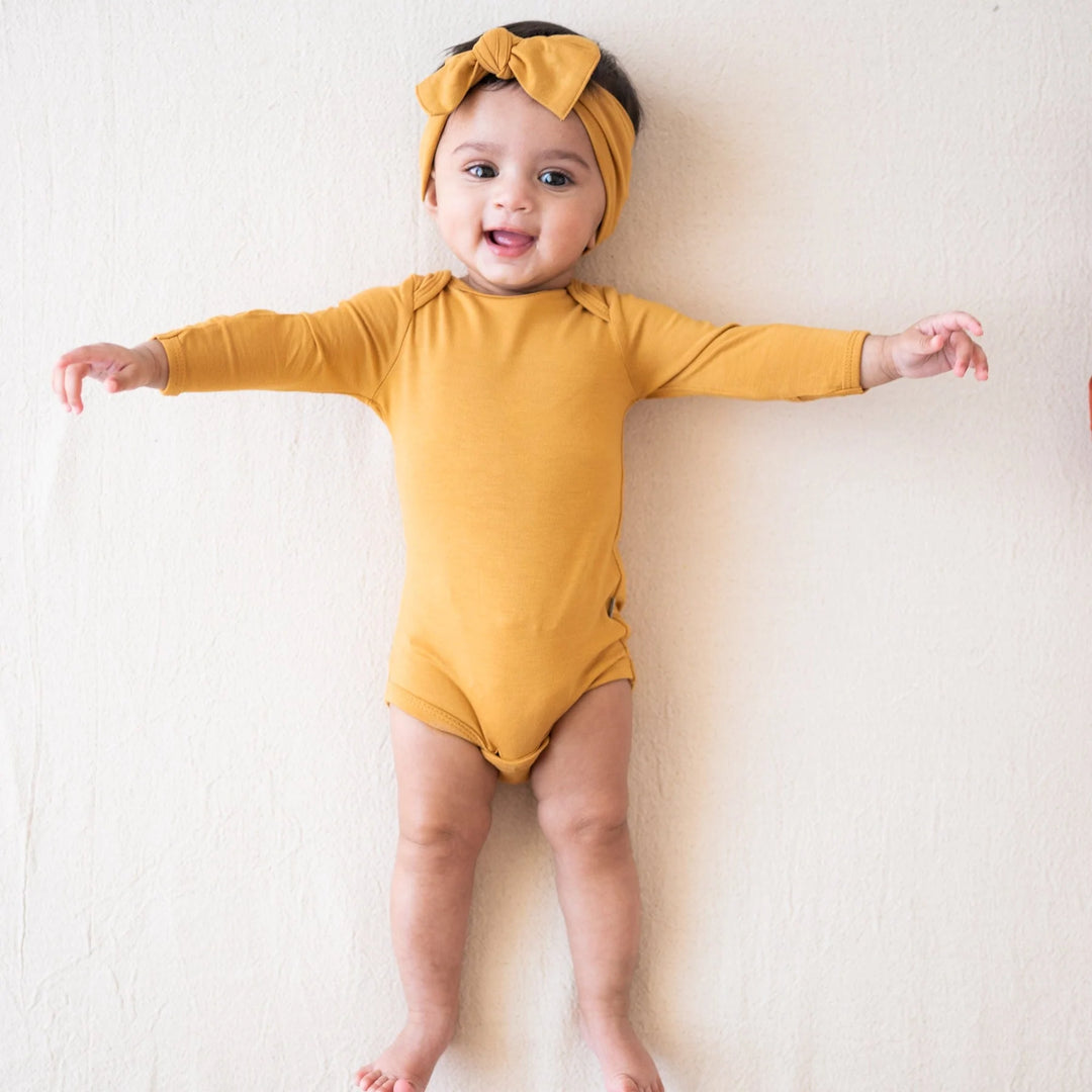 Kyte Baby - Long Sleeve Bodysuit (NB, 0-3m, 3-6m) - Pitter Patter Boutique