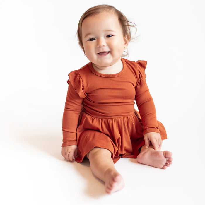 Kyte Baby - Long Sleeve Twirl Bodysuit - Pitter Patter Boutique