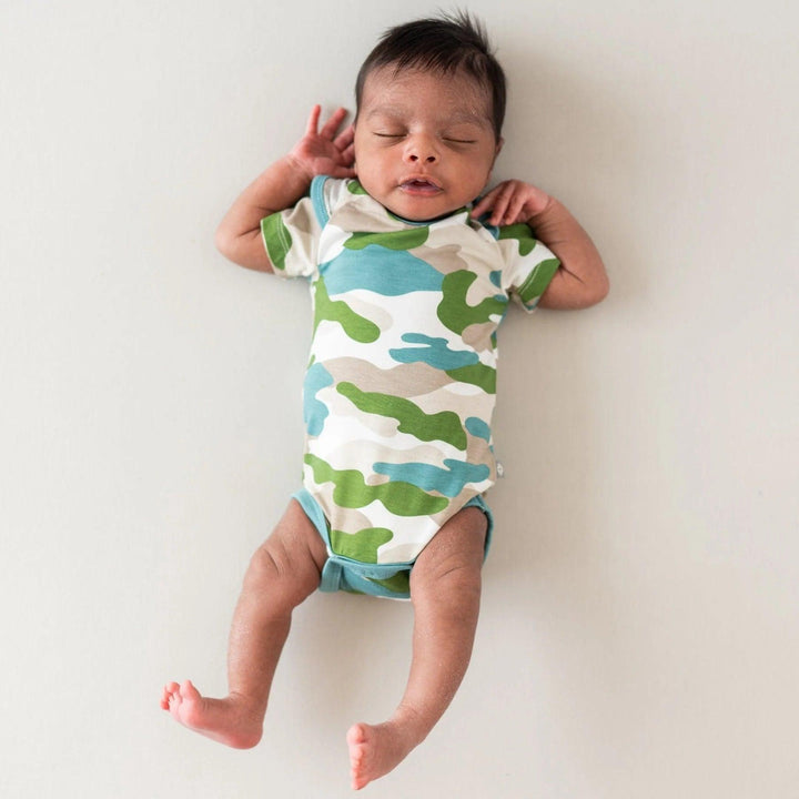 Kyte Baby - Short Sleeve Bodysuit (6-12M) - Pitter Patter Boutique