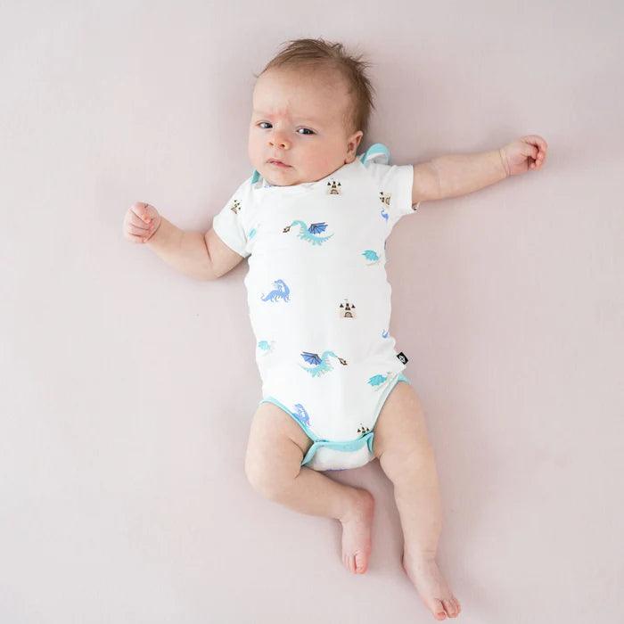 Kyte Baby - Short Sleeve Bodysuit (6-12M) - Pitter Patter Boutique