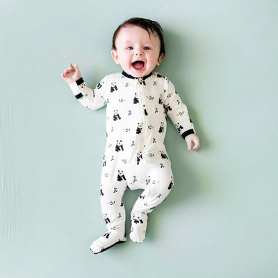 Kyte Baby - 6-12M Zippered Footie - Pitter Patter Boutique