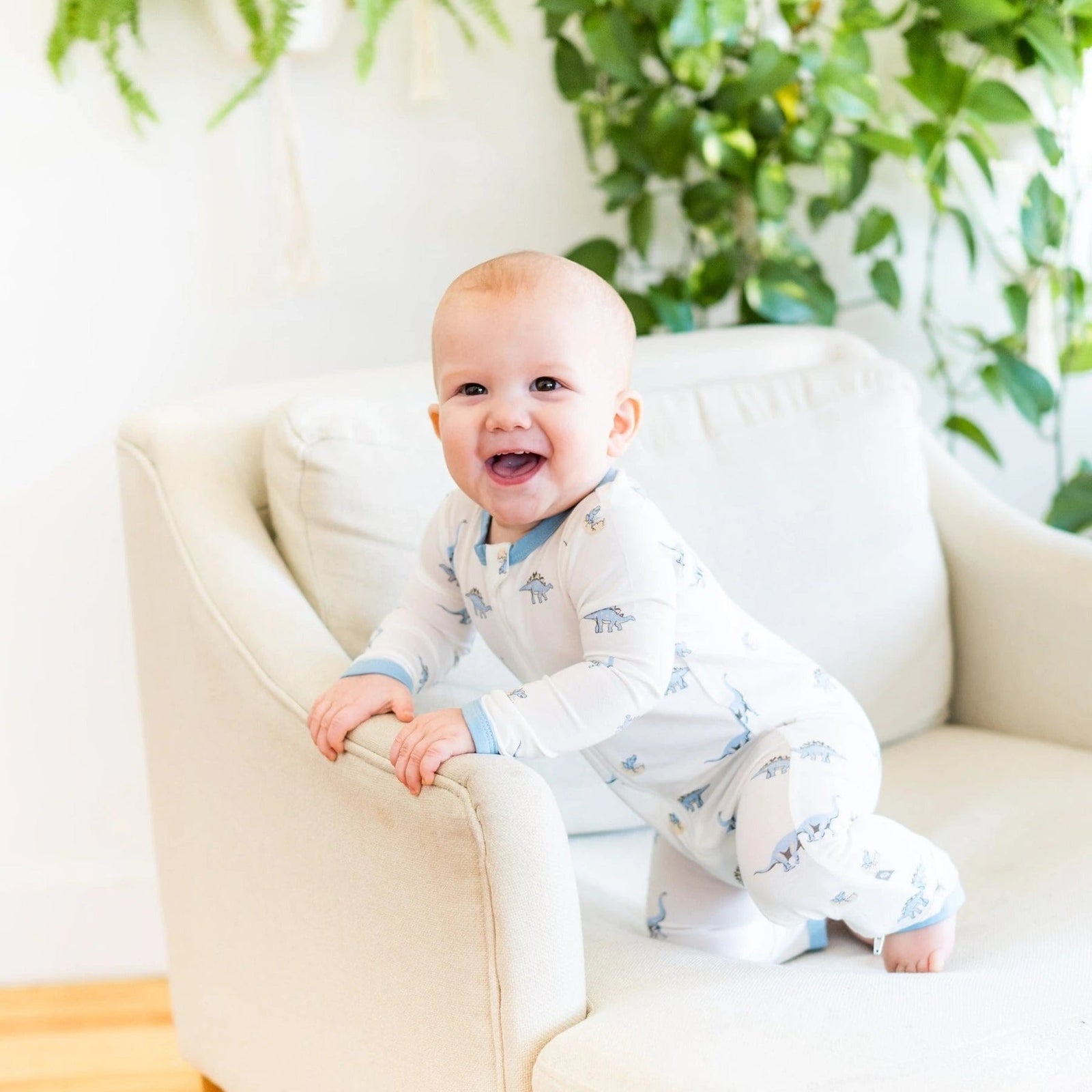 Kyte Baby - 6-12M Zippered Romper - Pitter Patter Boutique