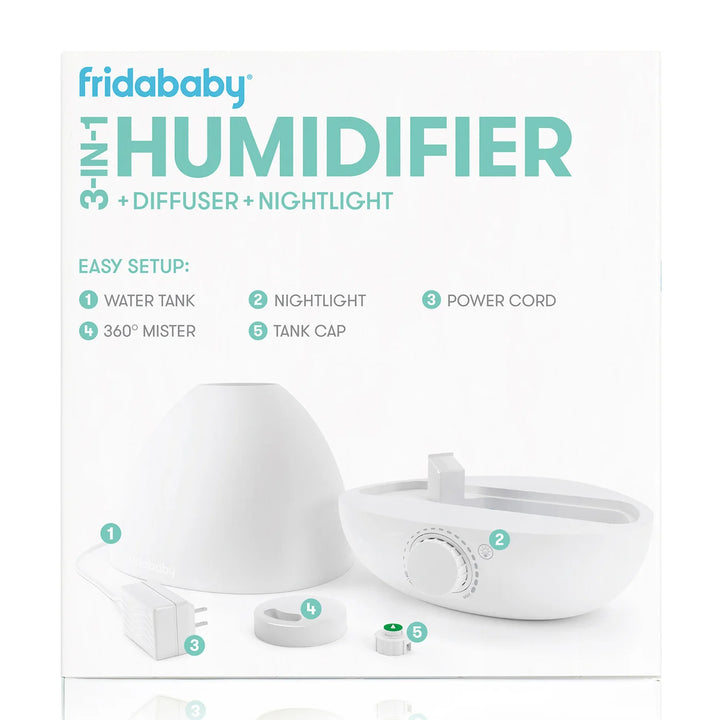 Fridababy - 3-in-1 Humidifier Diffuser Nightlight - Pitter Patter Boutique