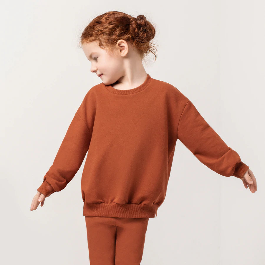 Miles - Girl's Sweatshirt - Pitter Patter Boutique