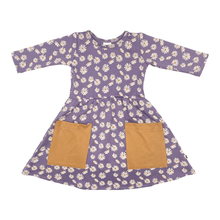 Little & Lively - Clementine Dress (1-6 Kids) - Pitter Patter Boutique