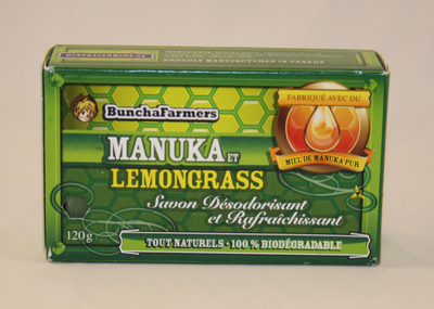 Bunchafarmers - Manuka Honey and Lemongrass Soap - Pitter Patter Boutique